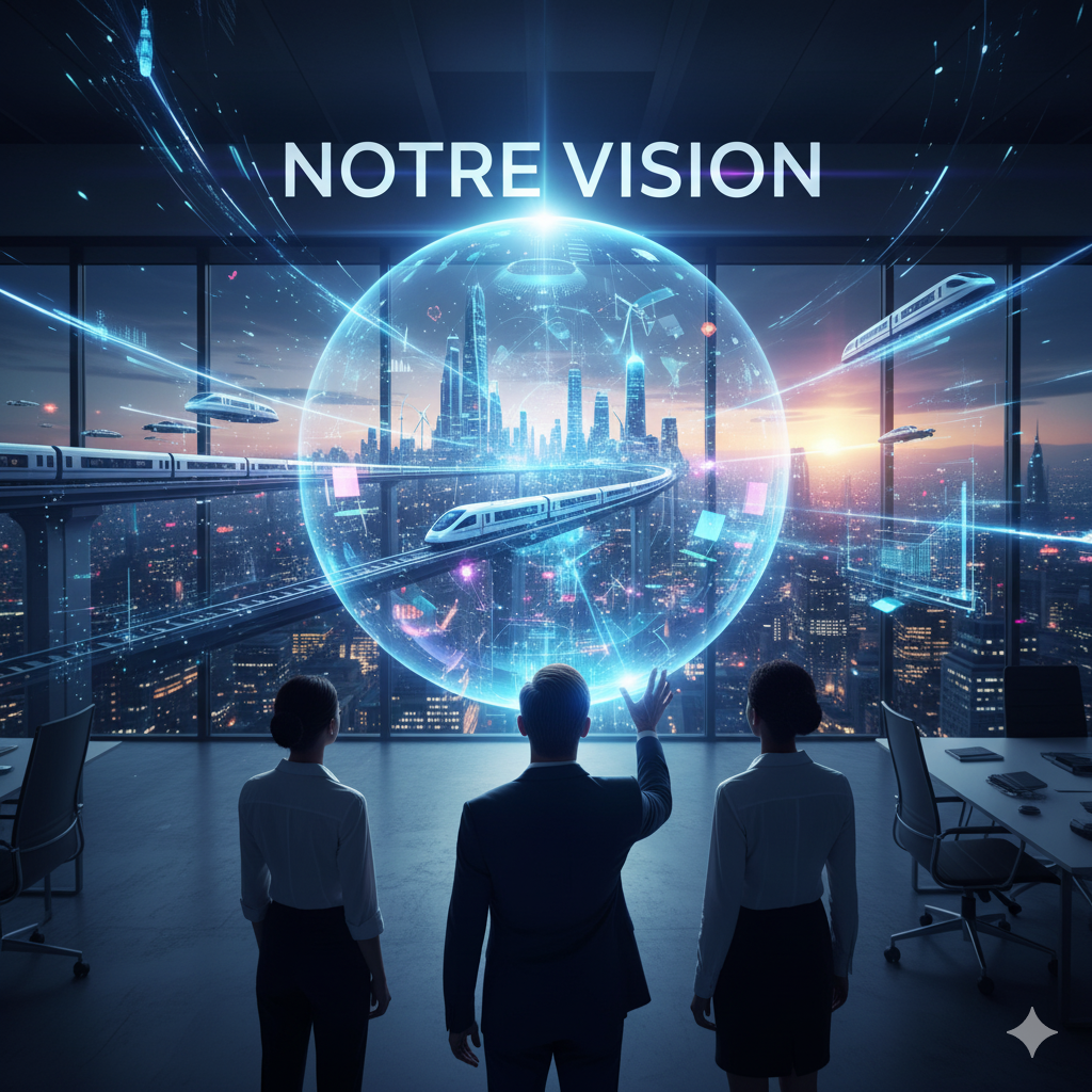 Illustration représentant la vision et l'avenir professionnel